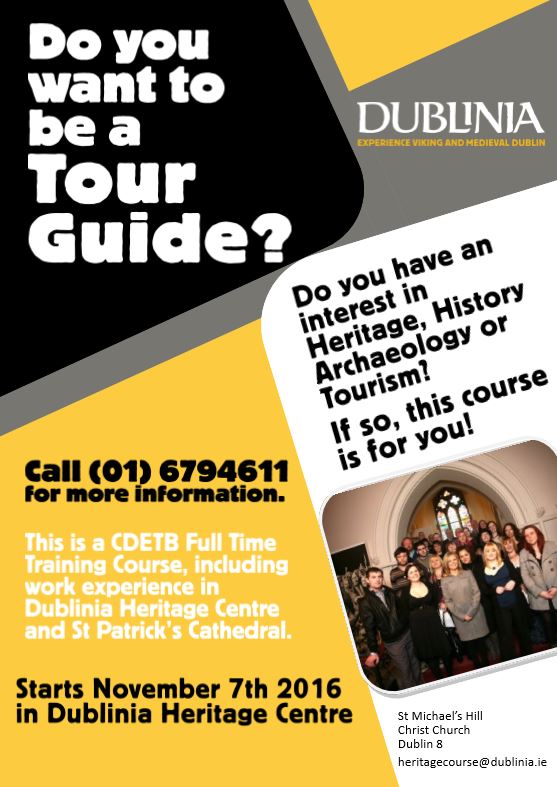 tour guide dublin jobs
